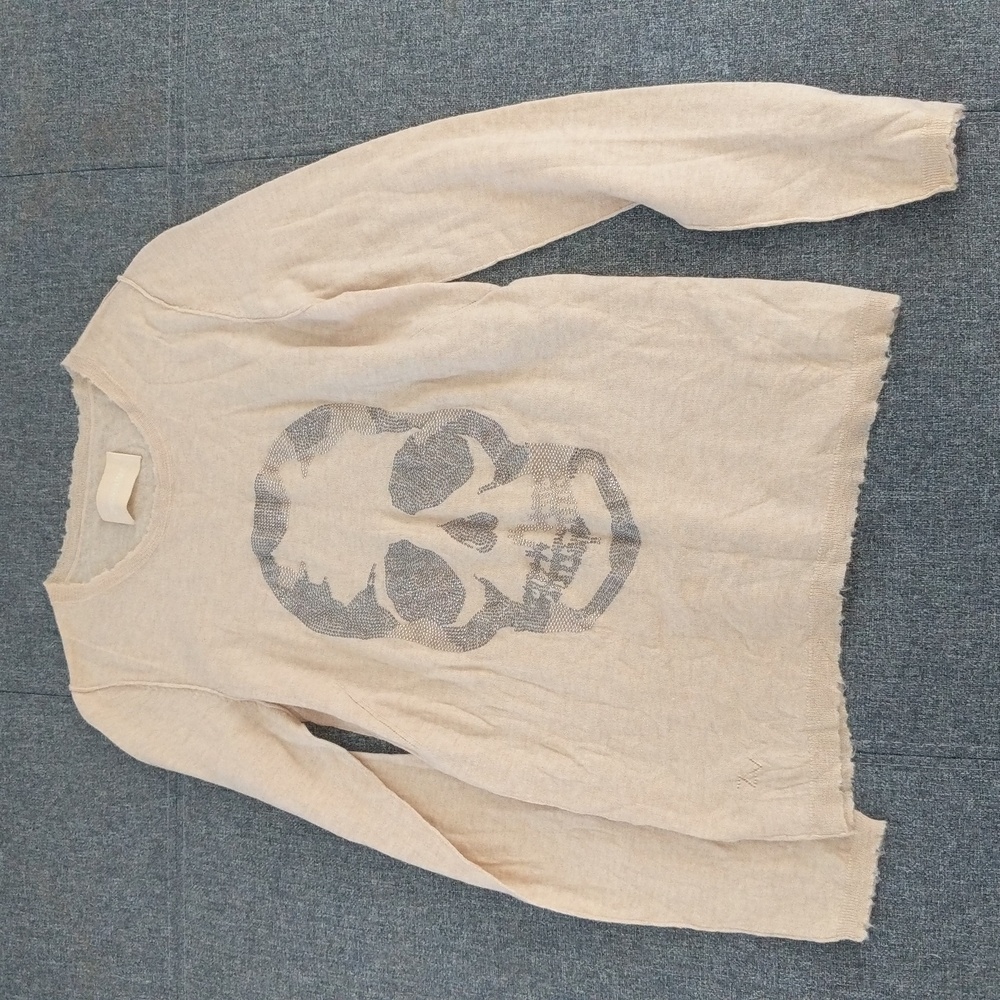 Zadig & Voltaire Miss CP Skull Cashmere Sweater